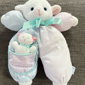 Vintage Eden Lamb Sheep Soft Baby Plush Toy